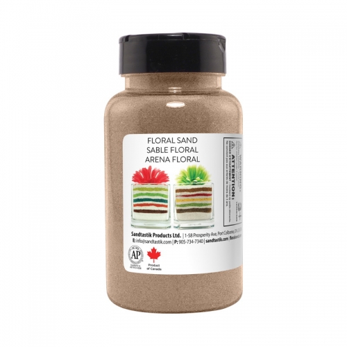 Floral Colored Sand - Beige - 22 oz (623 g) Bottle